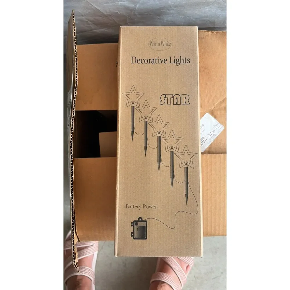 Warm White Decorative pathway lights 